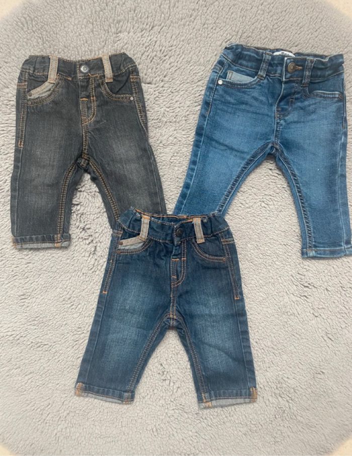 Lot pantalons 3 mois