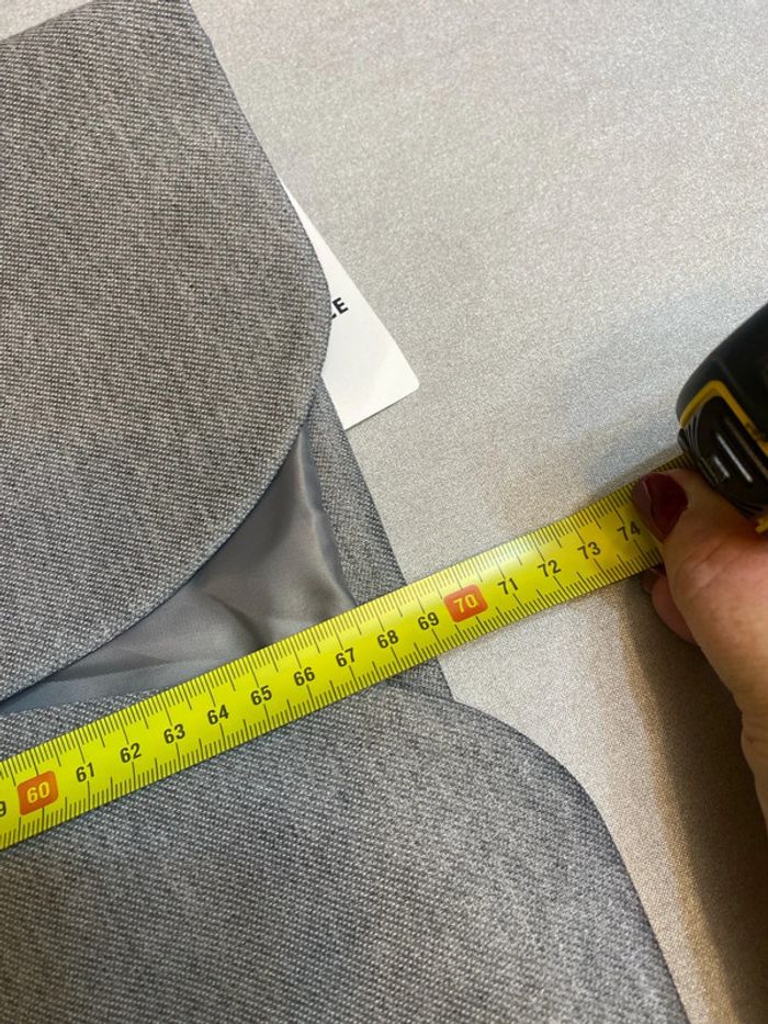 Blazer ajusté gris Asos Design taille 44 neuf - n27m - photo numéro 9