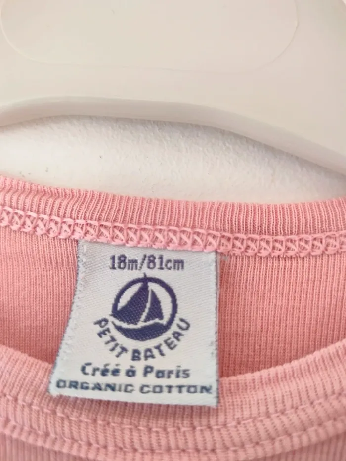 (e) bodie rose Petit Bateau 18mois - photo numéro 4