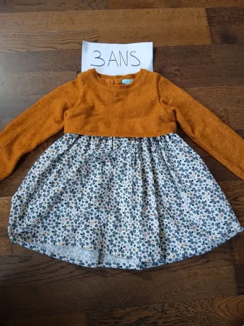 Robe bi matiere