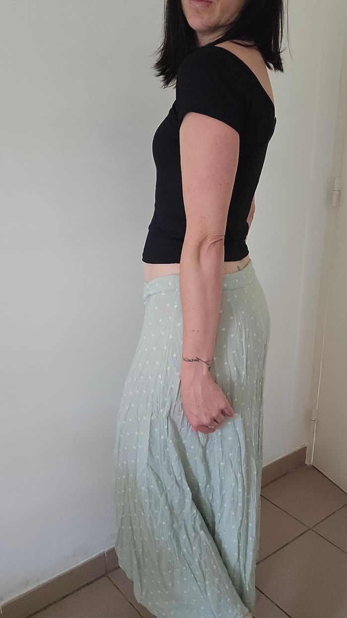 Jupe longue camaïeu taille 38 - photo numéro 6