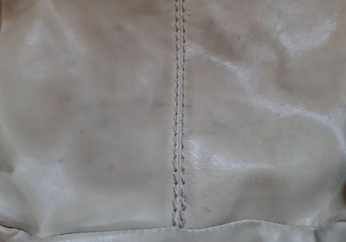 Sac à main en cuir crème - Arthur & Aston - photo numéro 3