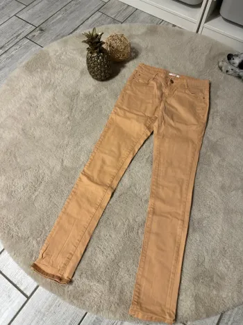 Jean slim abricot Camaïeu 38/M