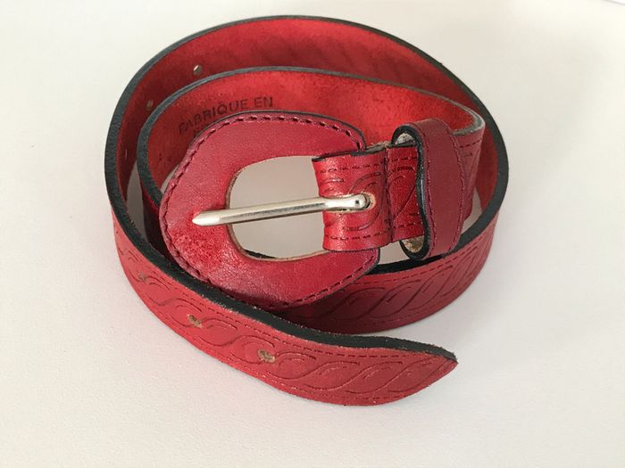 Ceinture Rouge Foncé