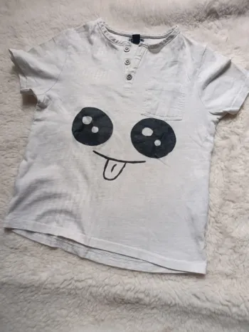 T-shirt blanc Kiabi