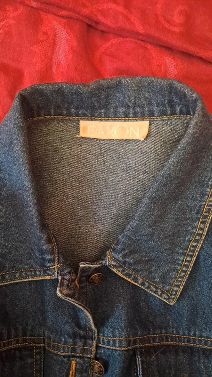 Ensemble pantacourt jean 40/42 Daxon - photo numéro 3