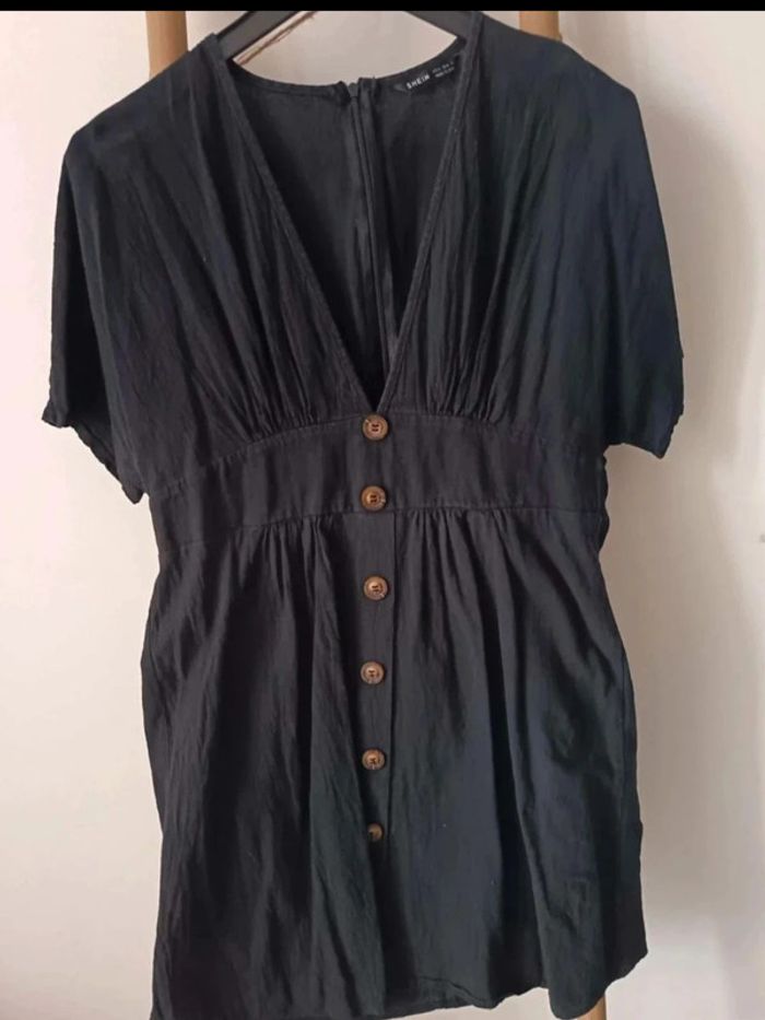 Longue  tunique ou  robe courte  noire