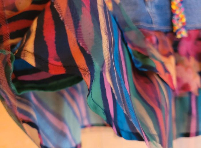Jupe en jean ajustable Desigual - photo numéro 5
