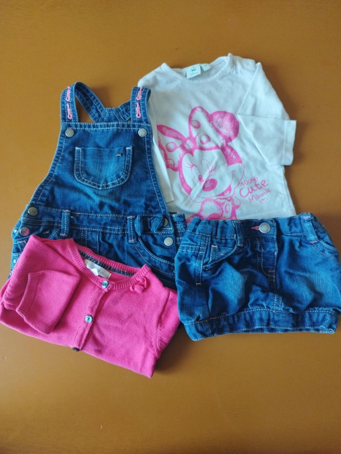Vends ensemble fille 3 mois