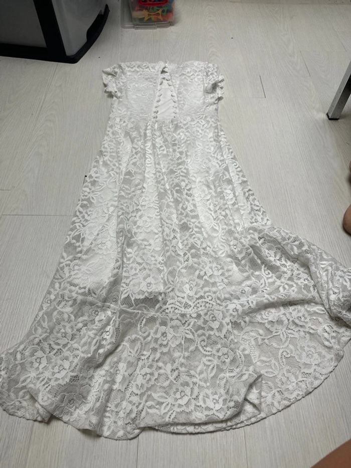 Robe en dentelle blanche, Shein, huit ans - photo numéro 7