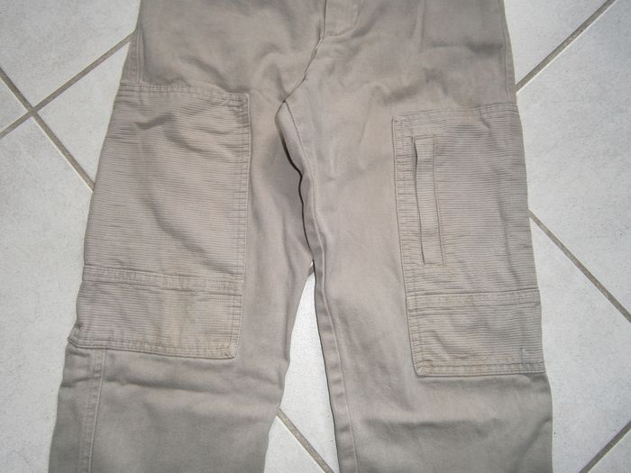 Pantalon épais beige 8 ans - photo numéro 3