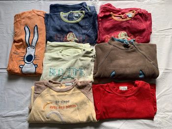 pyjamas et pull chauds garçon 18 mois
