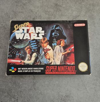 Super Nintendo SNES - Super Star Wars - Pal Fah - Complet - Excellent état