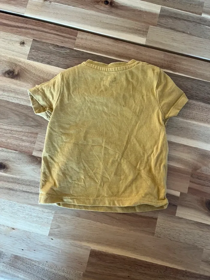 T shirt moutarde - 3 mois - photo numéro 3