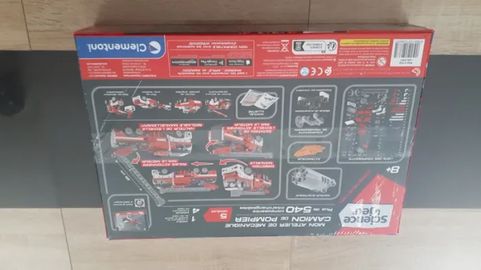 Science et jeu - Mon atelier de mecanique - camion de pompier - photo numéro 6