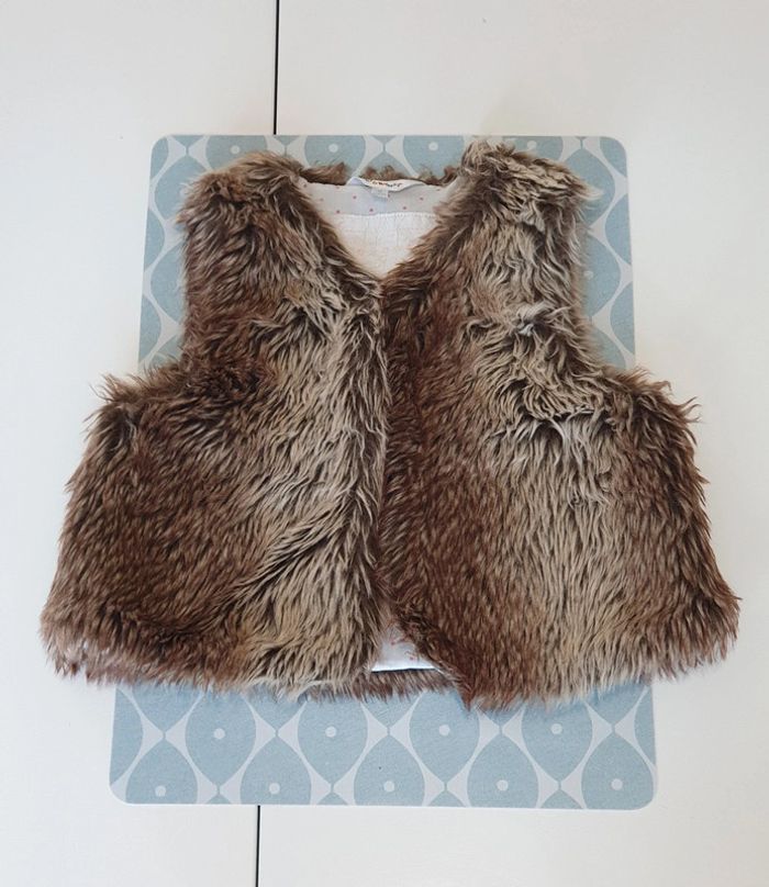 Gilet fourrure sans manche - 4A