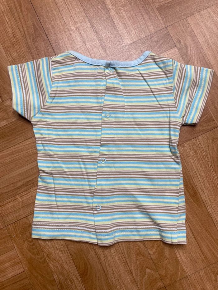 T-Shirt à manches courtes Tissaia 1 mois - photo numéro 2