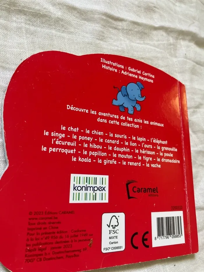 Livre enfant – Tembo l’éléphant (collection animaux) - photo numéro 10