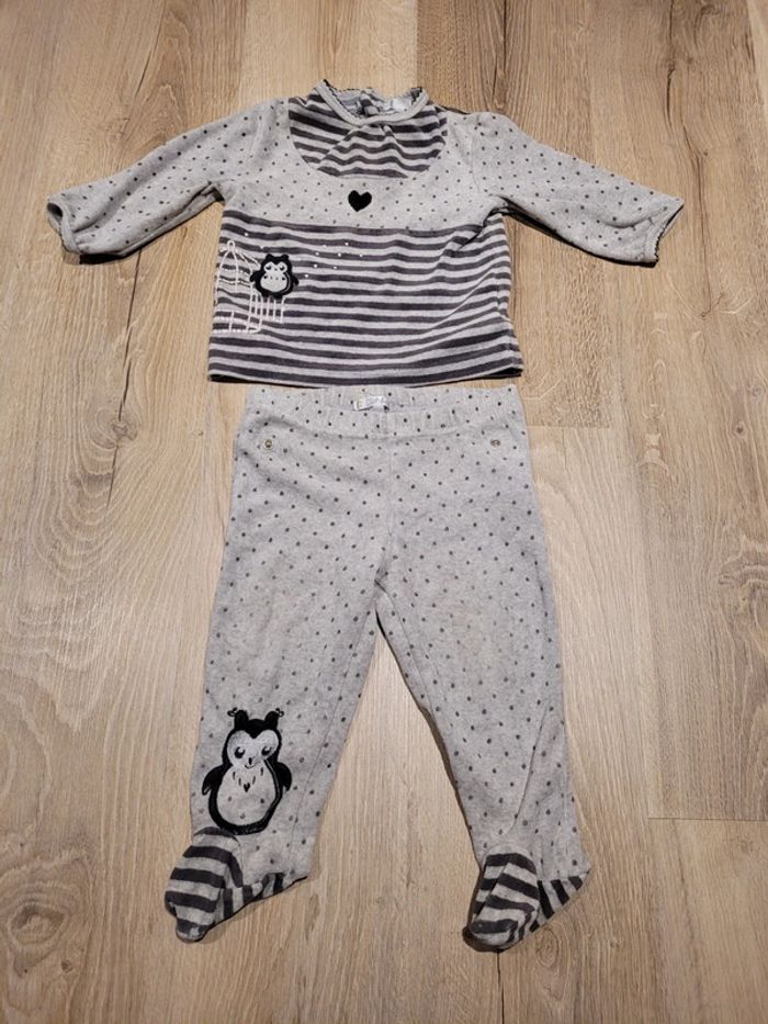 Pyjama 2 pièces 18 mois fille