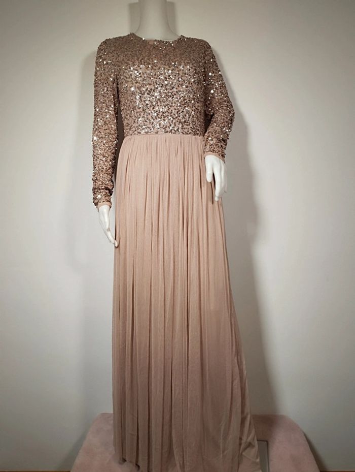 Robe longue de soirée Maya Deluxe taille 38 - photo numéro 3