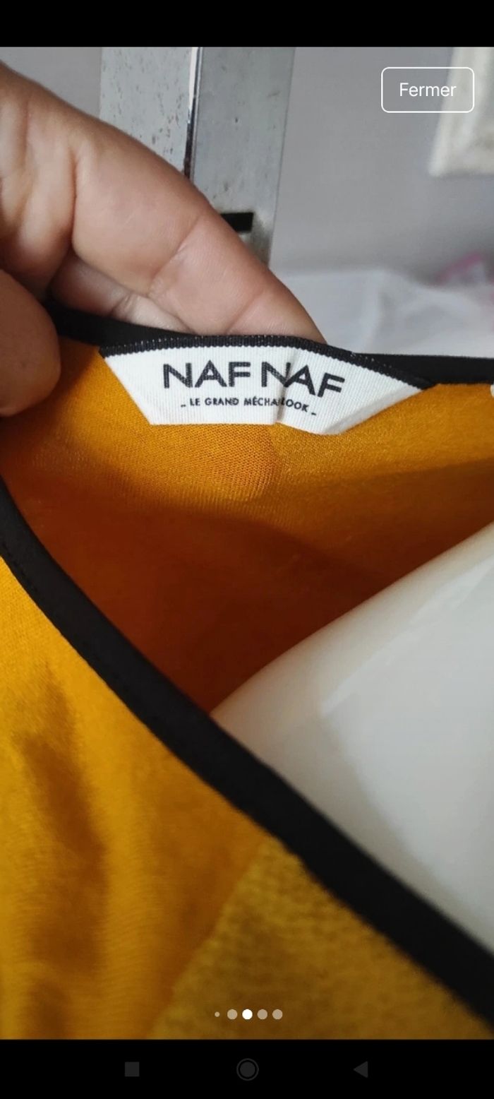 Magnifique haut femme Naf Naf f1 - photo numéro 5