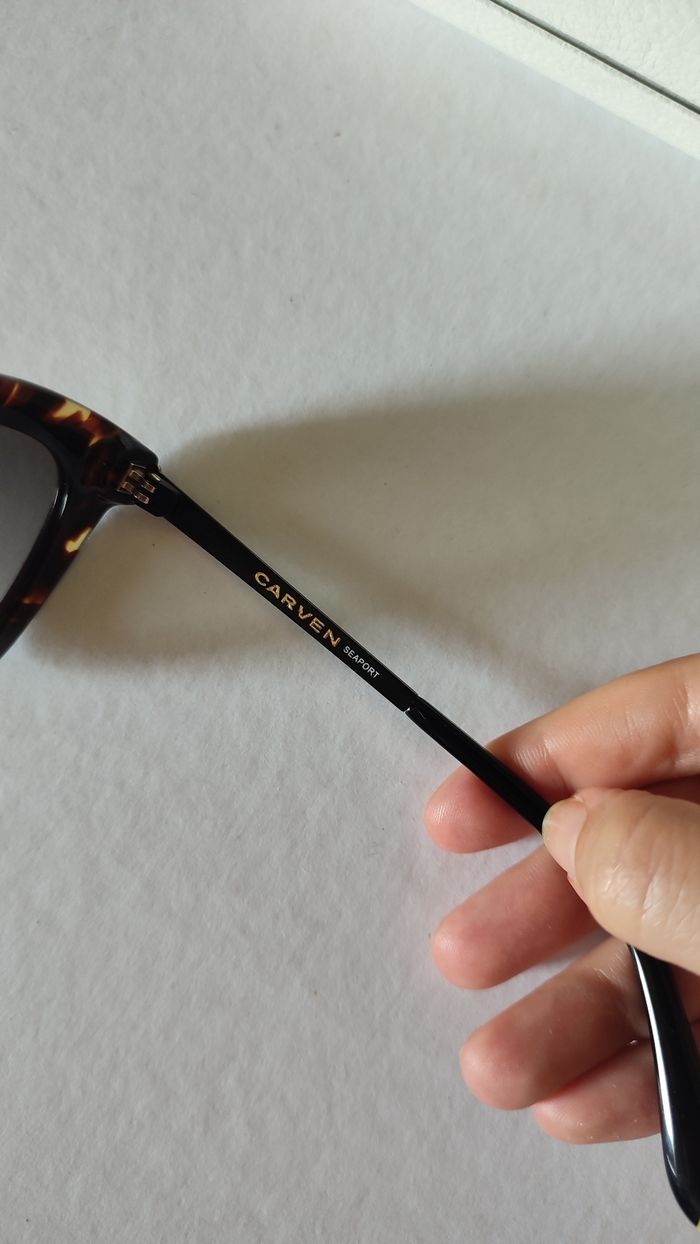 Lunettes soleil Carven écaille de tortue - photo numéro 9