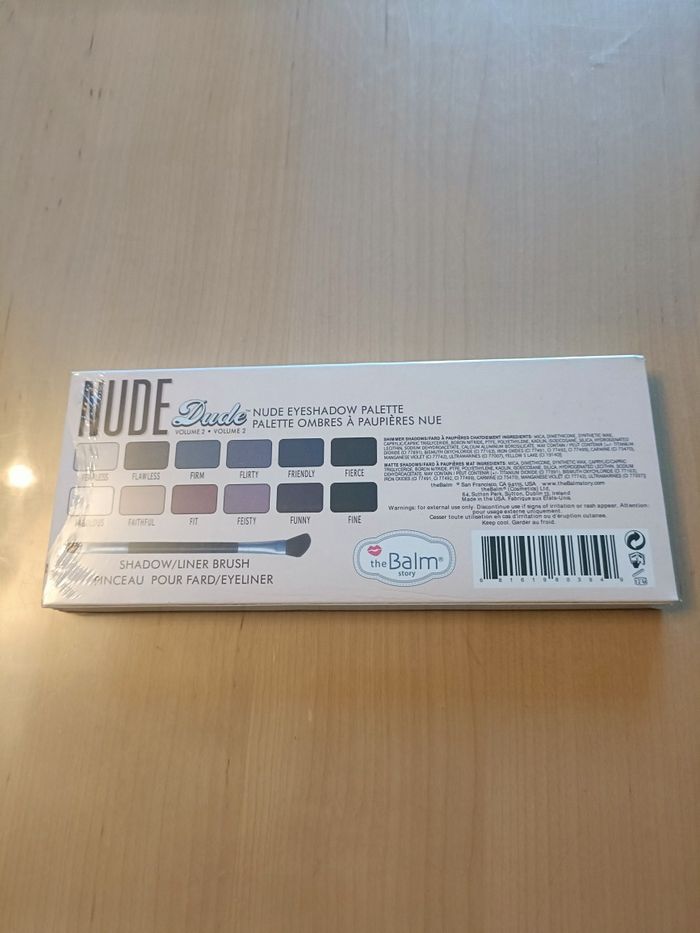 LOT DE 3 PALETTES NUDE THE BALM - photo numéro 2