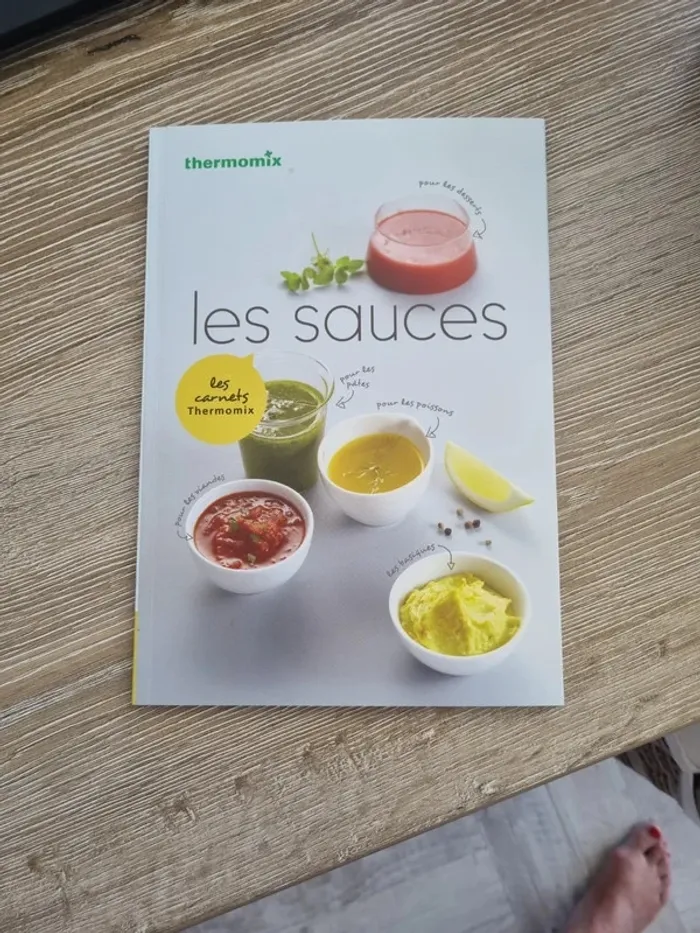 Carnet de recettes Thermomix Les Sauces