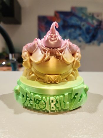 Figurine Dragon Ball Z – Majin Buu (Buu Fat) – Buste collector – Impression 3D
