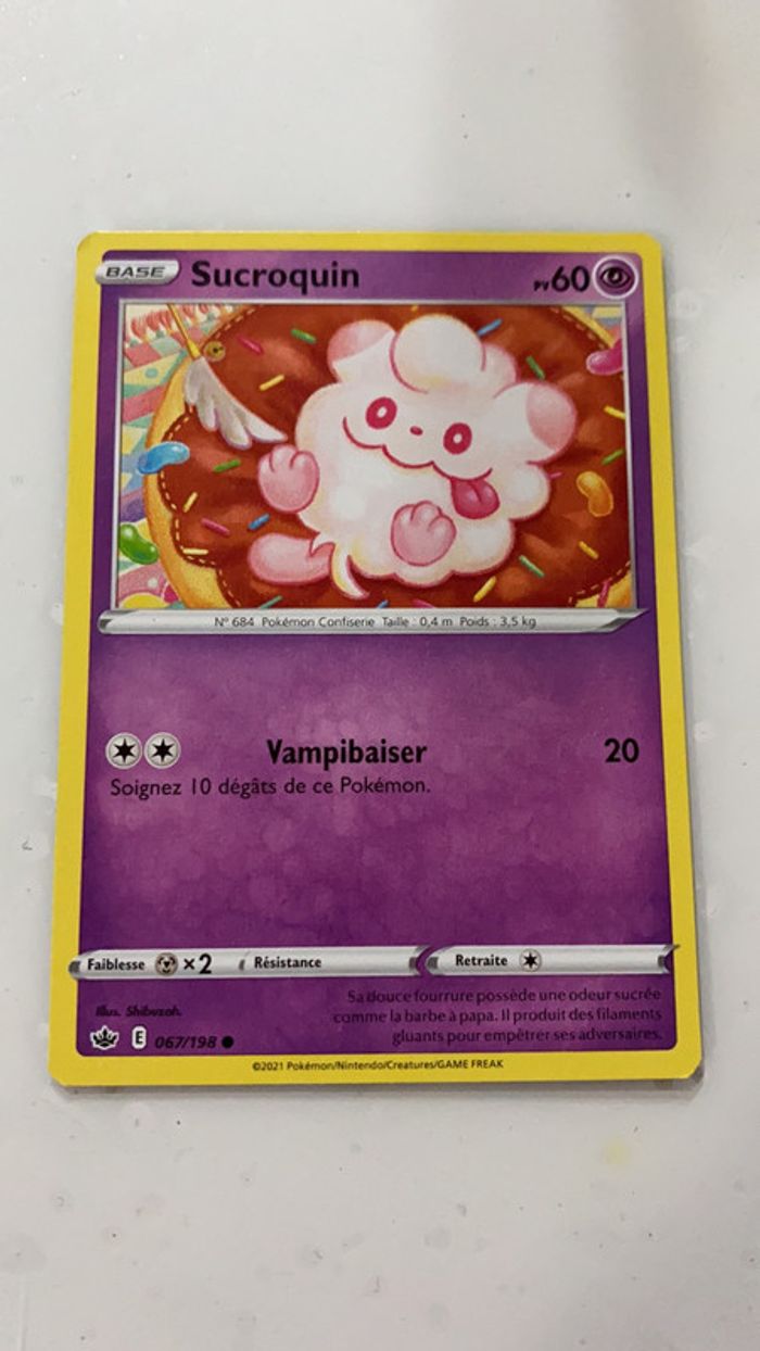 Carte Pokémon règne de glace 067/198
