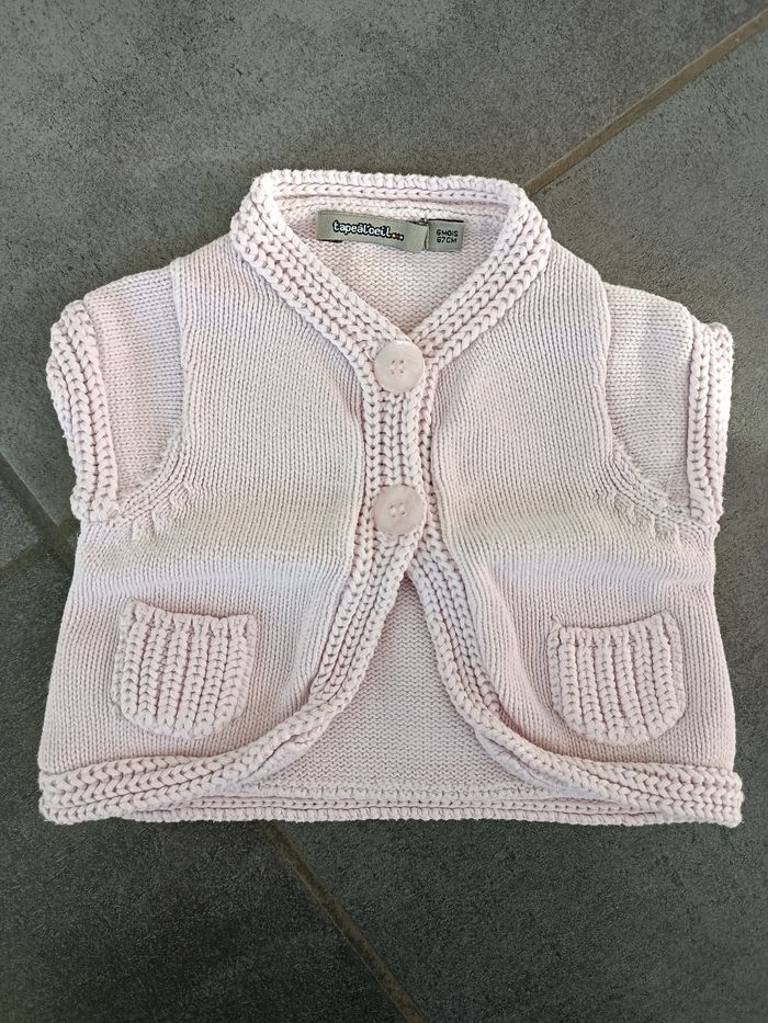 Gilet fille 6 mois
