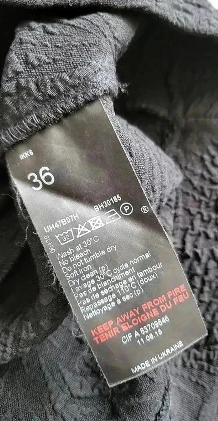 Magnifique petite robe noire IKKS Taille 36 - photo numéro 5