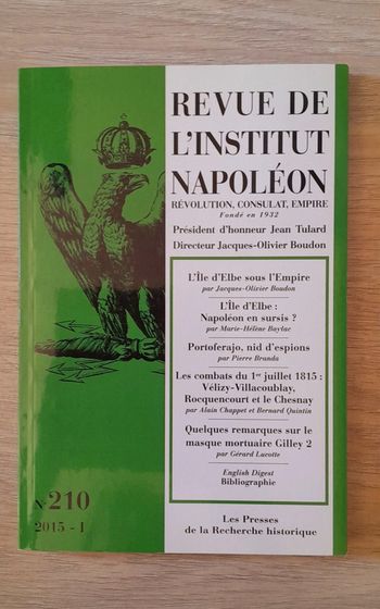 Revue de l'institut napoleon