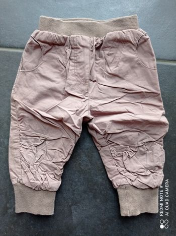 Pantalon sarouel fille, Kiabi, taille 12 mois