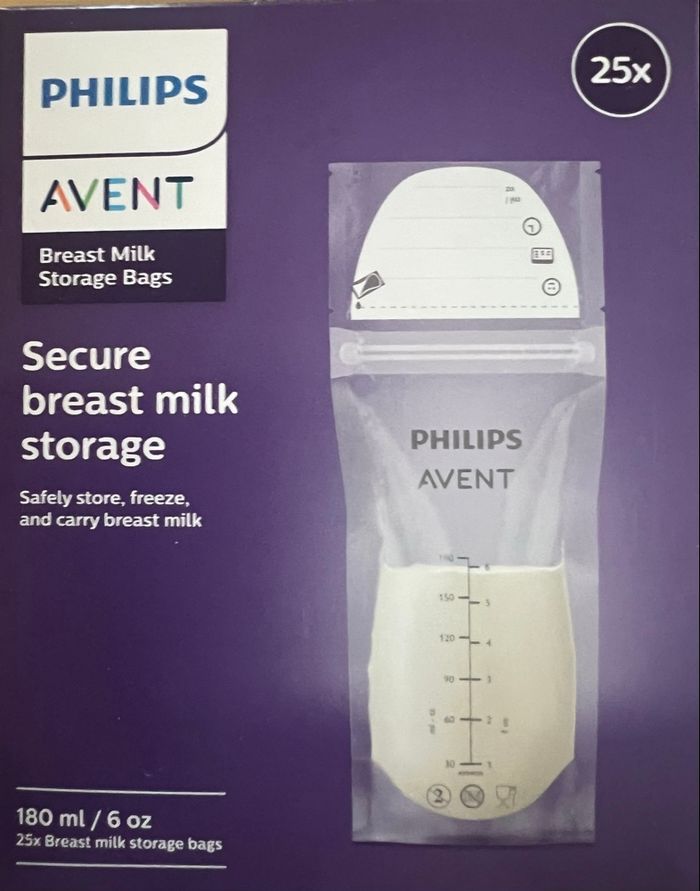 Boîte sachets de conservation lait maternel Philips Avent Secure