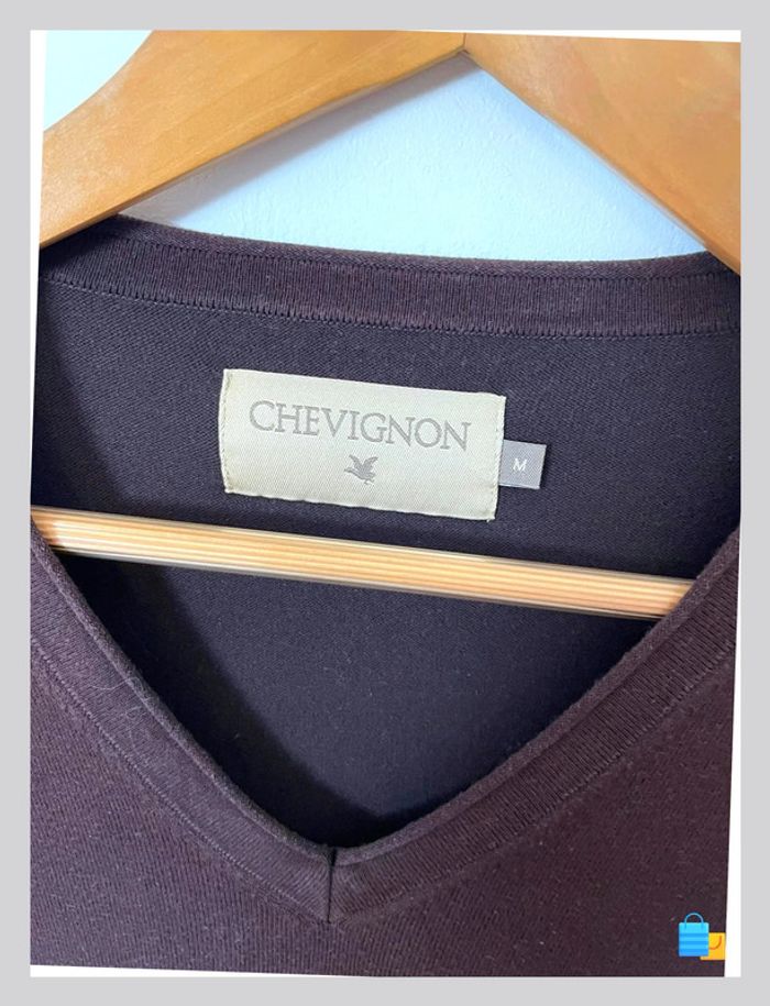 Pull léger Chevignon – Marron – Taille M – Homme - photo numéro 3