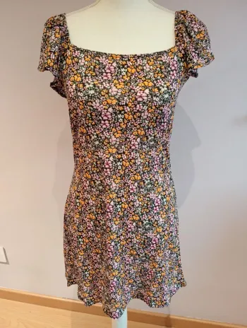 Vestido corto floral