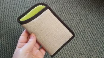 Pochette rembourrée,  étui à lunettes en tissu BIOLAP