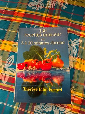Livre 130 recettes minceur en 5 à 10 minutes chrono - Thérèse ellul-ferrari