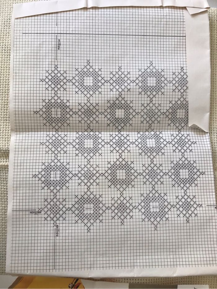 Kit broderie, pour 2 coussins - photo numéro 4