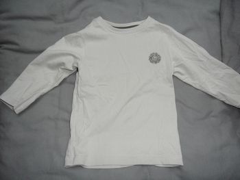 T-shirt basic garçon manches longues, 3 ans