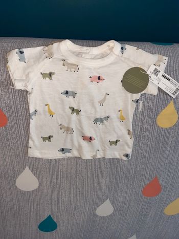 T shirt boutchou 6 mois neuf