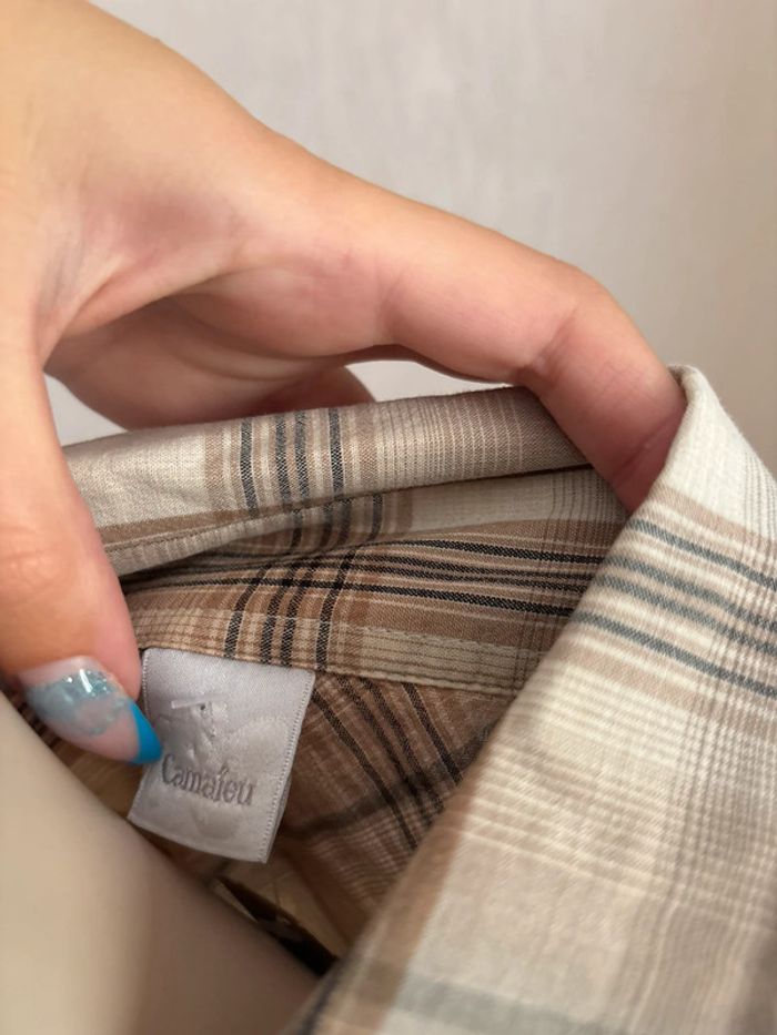 Chemise à carreaux - photo numéro 3