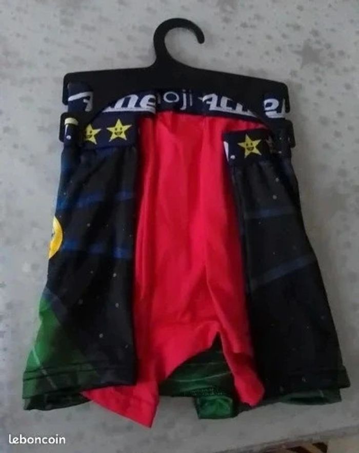 Lot de 2 boxers Athena Emoji taille 3 (M) neufs avec étiquette - photo numéro 2