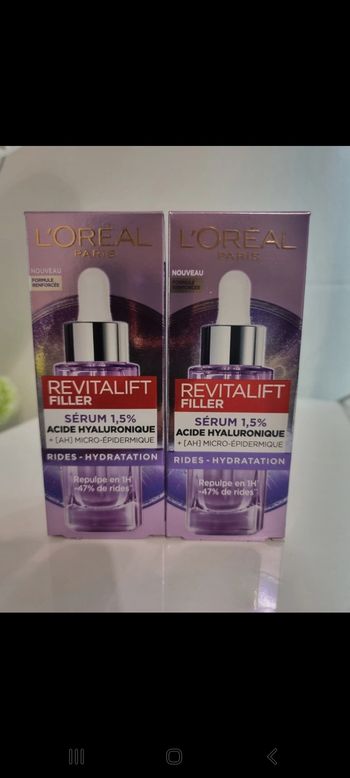 Serum 1.5% acide hyaluronique L'Oréal paris