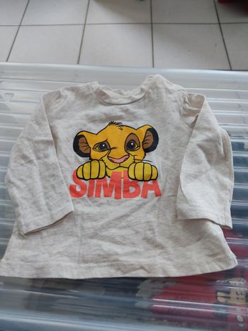T-shirt manche longue 6 mois