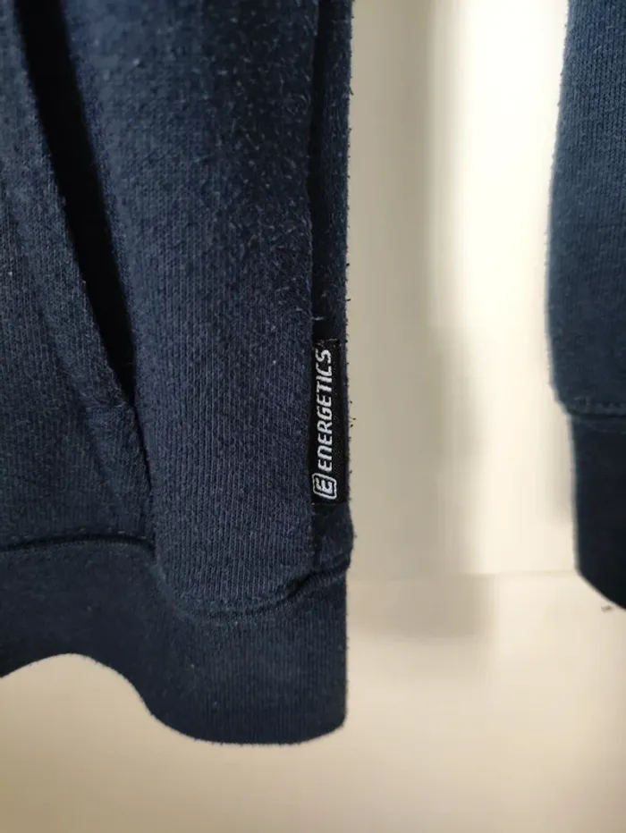 🧥 Gilet zippé bleu marine garçon – Taille 10 ans – Bon état - photo numéro 16