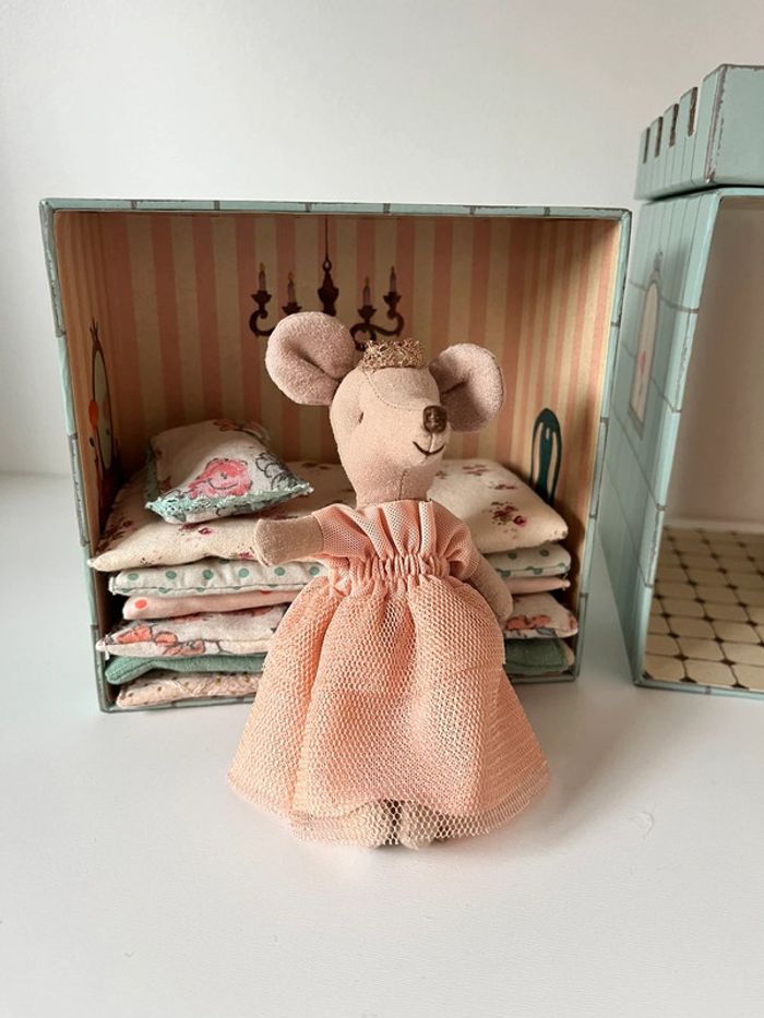 Princess and the pea blue edition 2017 Maileg - photo numéro 2