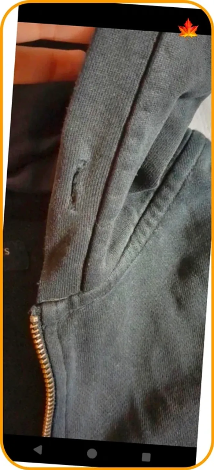 Sweat à capuche zippé Allsaints homme S - photo numéro 12