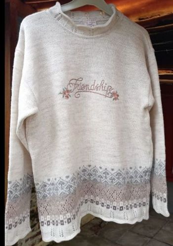 Pull beige